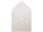 Plicuri ivory sidefat patrate mici 130 x 130 mm set 20 buc