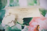 Invitatii nunta elegante aurii 24.5 x 20.8 cm