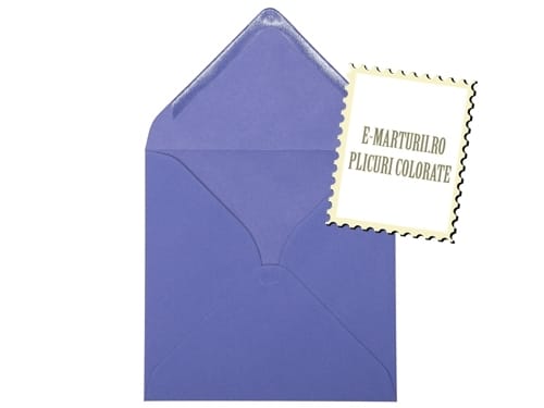 Plicuri albastru patrate invitatii nunta 155 x 155 mm set 20 buc Plicuri albastru patrate invitatii nunta 155 x 155 mm set 20 buc