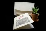 Invitatii botez model tip carte picioruse bebe 13