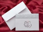 Invitatii botez dimensiuni mici model in relief 11.5 x 8.5 cm