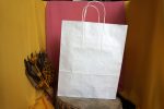 Pungi albe marturii nunta sau botez 25 x 11 x 31 cm