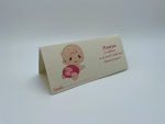 Plicuri de bani botez personalizabile cu text 9 x 20 cm