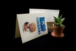 Invitatii botez personalizabile cu text model bebelus 13