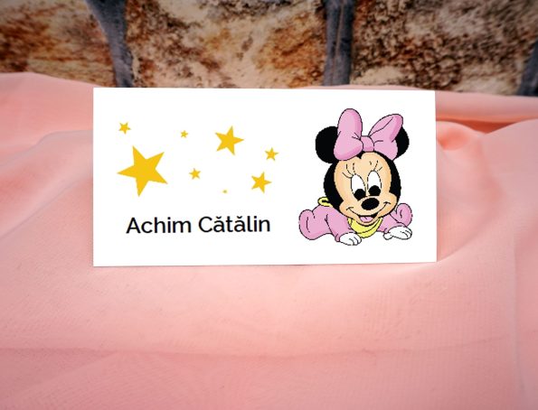 Card asezare la mese nunta botez