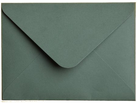 Plicuri verde inchis invitatii botez I8 133 x 184 mm set 20 buc