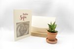 Invitatii botez model tip carte picioruse bebe 13
