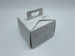 Cutii de Prajituri de 200g de culoare roz personaje 11 x 8.5 x 11 cm
