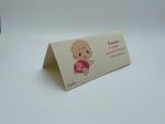 Plicuri de bani botez personalizabile cu text 9 x 20 cm