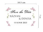 Magneti personalizati cu numele mirilor