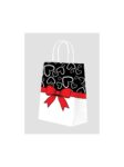Punga cadou fundite rosii – 24 x 11 x 28cm – 100 buc