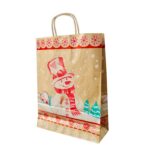 Punga cadou Om de zapada – L 32 x 12 x 40cm – 100 buc