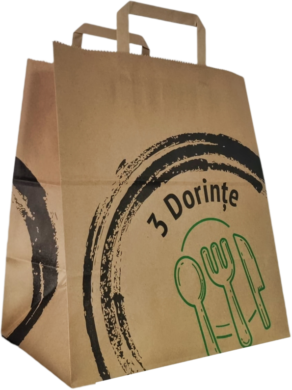 Caracteristici:Hartie natur 70gr/mpDesign atractivPrezentarea produselor alimentare cu design elegantPotrivita pentru gama larga de produseIdeal pentru restaurante