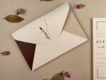 Invitatii nunta maro 18×12 cm