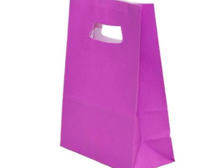 Sacosa de hartie mov 18x9x25cm