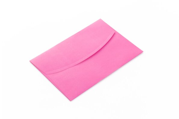 Plicuri bani botez roz elegante 20 x 14cm