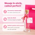 Marturii botez Set 9-Minnie: Pungi, Sticle 200ml