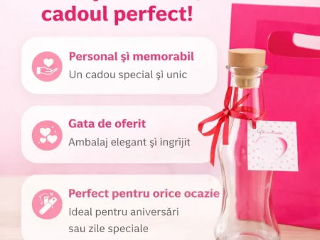 Marturii botez Set 9-Minnie: Pungi, Sticle 200ml