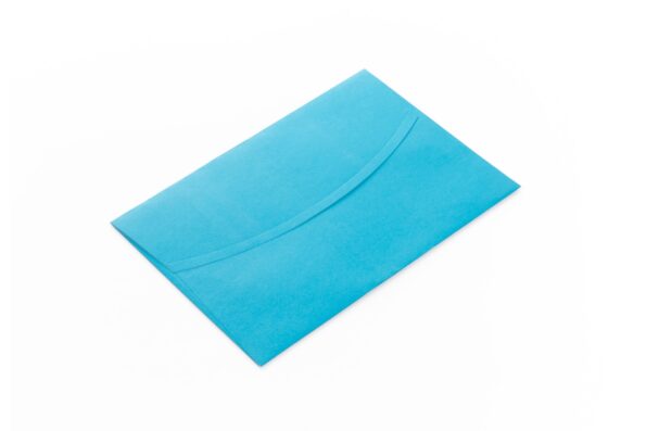 Plicuri bani elegante botez 14 x 21cm albastru