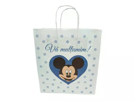 Marturii botez Set 7-Mickey: Pungi, Sticle 200ml, Cutii 200g