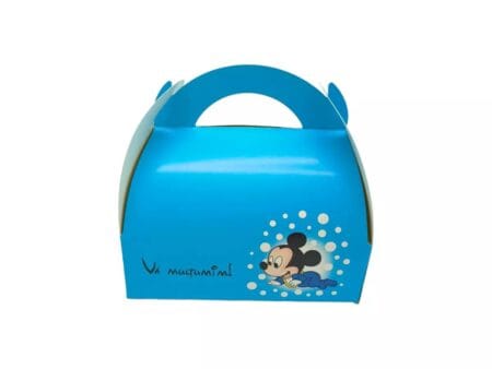 Marturii botez Set 7-Mickey: Pungi, Sticle 200ml, Cutii 200g