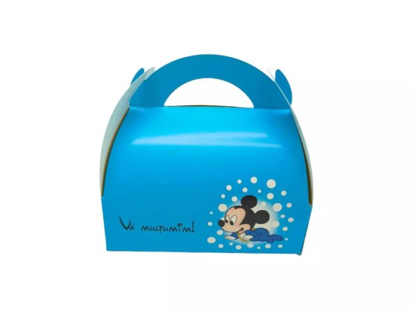 Marturii botez Set 7-Mickey: Pungi, Sticle 200ml, Cutii 200g