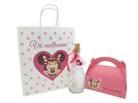 Marturii botez Set 7-Minnie: Pungi