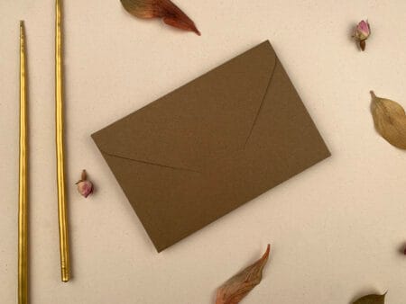 Plicuri bani elegante nunta 10 x 15cm maro