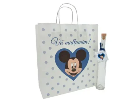 Marturii botez Set 8-Mickey: Pungi