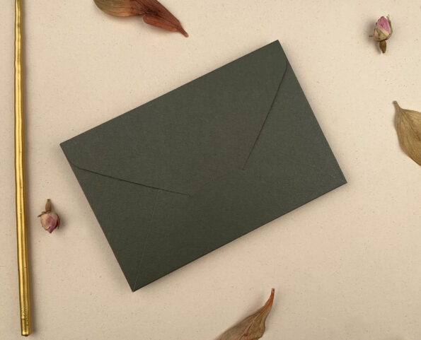Plicuri bani elegante nunta 10 x 15cm verde