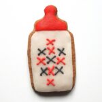 Turta dulce botez biberon traditional 8 cm