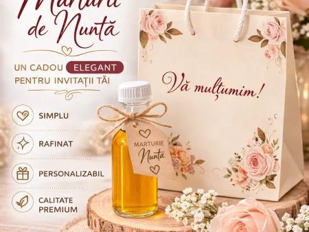 Marturii nunta Set 9-N20: Pungi, Sticle 50ml