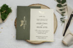 Invitatie nunta verde 11