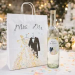 Marturii Nunta Set 7-M184: Pungi si Sticle 500ml | eMarturii.ro