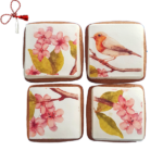 Set Turta dulce pasarele in cires