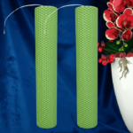 Set 2 Lumanari Nunta Fagure Verde Deschis | e-marturii.ro