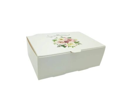 Marturii Nunta Set 7 Flower-Bouquet: Punga, Sticla 500ml + Cutie 200g