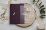 Invitatie nunta visiniu 11