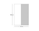Invitatie nunta negru din plexiglas 15x10cm ǀ e-Marturii.ro