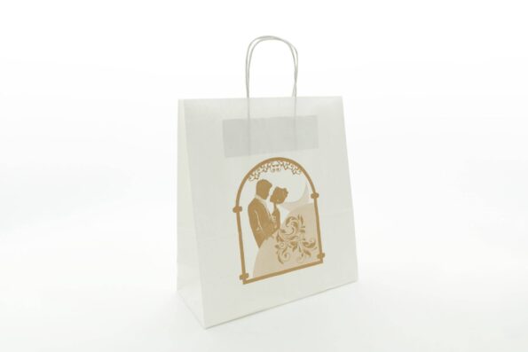 SET Marturie nunta Wedding 1 Punga Cutie prajituri 200g Sticla