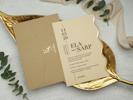 Invitatie nunta crem 10