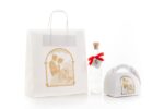 SET Marturie nunta Wedding 1 Punga Cutie prajituri 200g Sticla