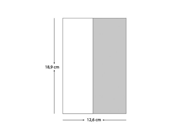 Invitatie nunta gri din carton 15x10cm ǀ e-Marturii.ro