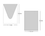 Invitatie nunta crem 15 × 11