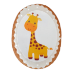 Turta dulce girafa zoo 8 cm