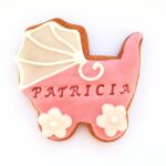 Turta dulce botez carucior 10 cm