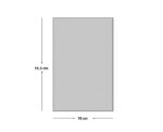 Invitatie nunta alb  din carton 8×7