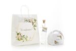 SET Marturie nunta Roses 3 Pungi Cutii 200g Sticle 200ml
