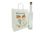Marturii nunta Set 1-L-miri-de-mana: Pungi, Sticle 500ml