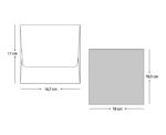 Invitatie nunta crem 12 x 12cm – e-Marturii